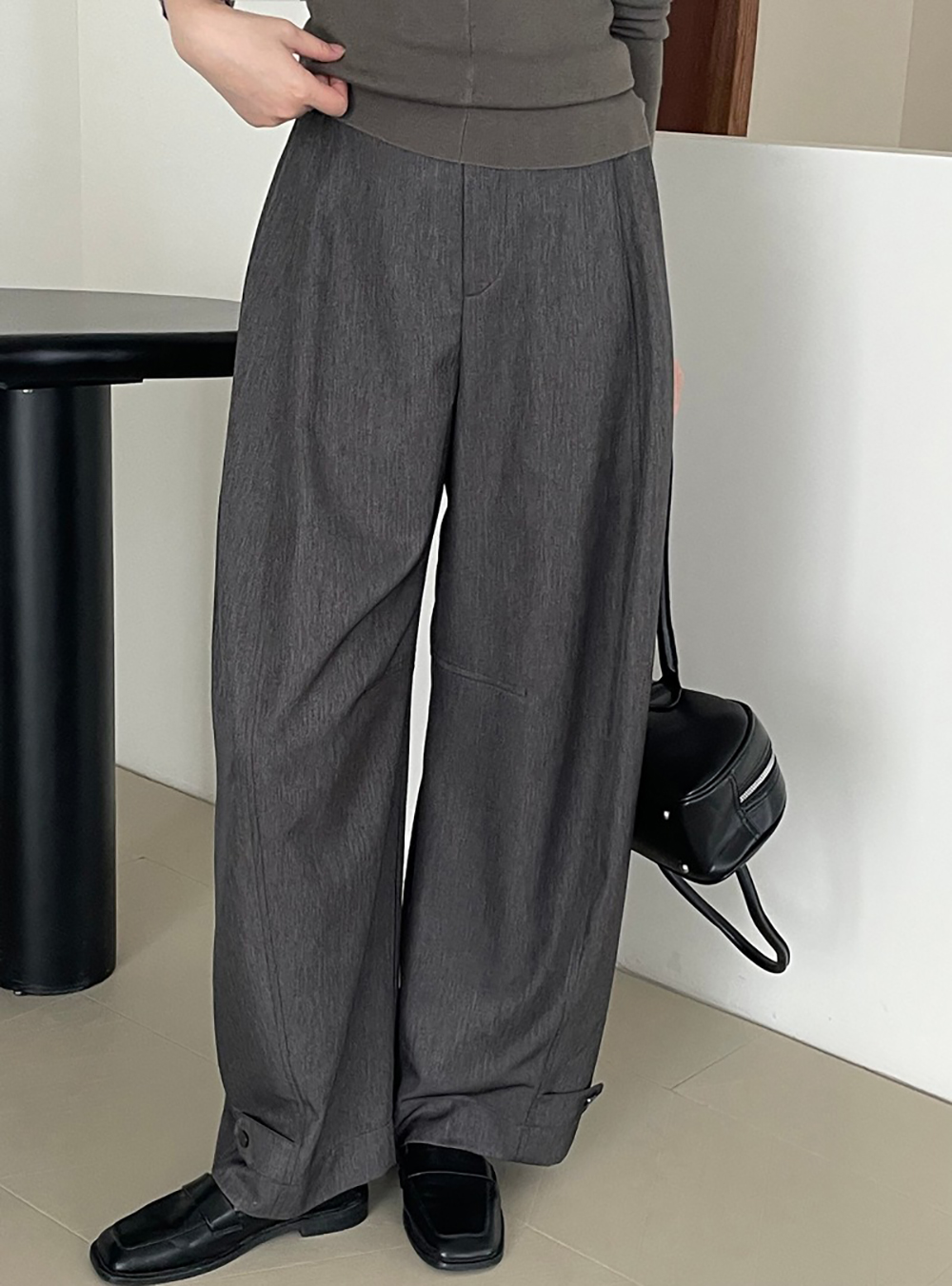 質感老錢風西裝感寬褲,evaviva,8C-UR7406,質感老錢風西裝感寬褲,周新品優惠,NEWARRIVAL