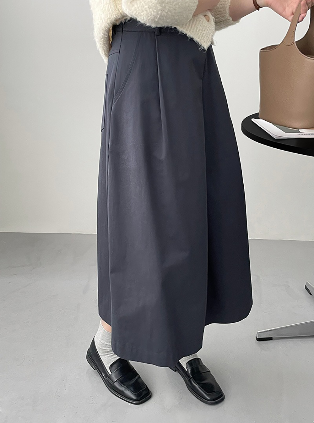 設計感壓褶A字裙,evaviva,8C-UR7407,設計感壓褶A字裙,周新品優惠,NEWARRIVAL