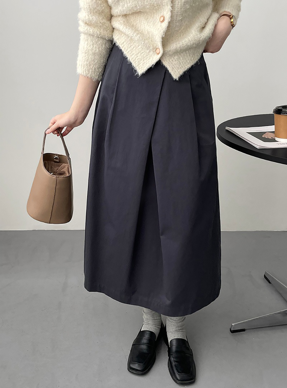 設計感壓褶A字裙,evaviva,8C-UR7407,設計感壓褶A字裙,周新品優惠,NEWARRIVAL