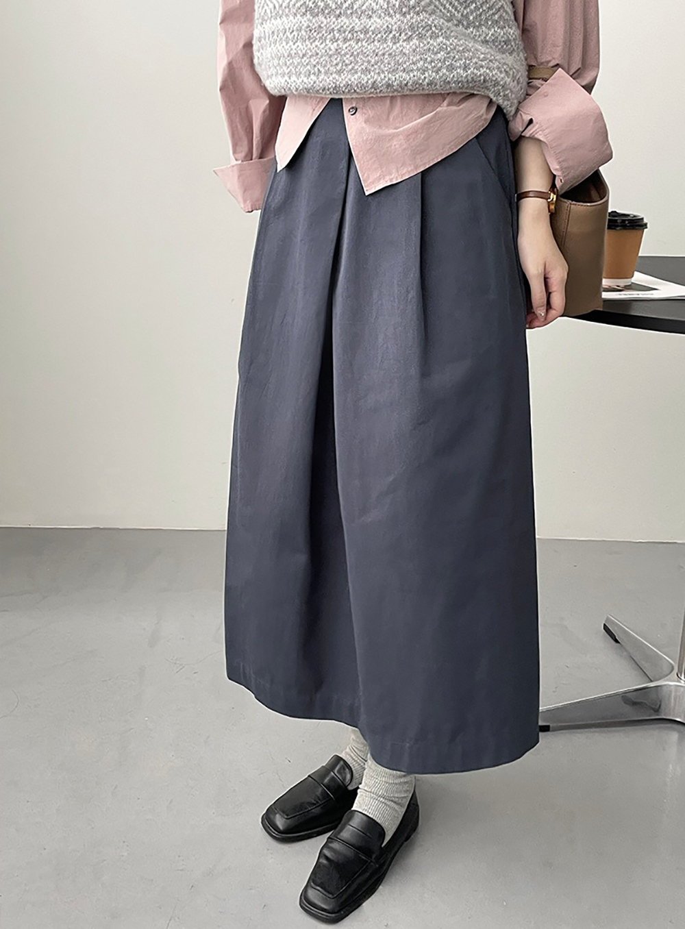 設計感壓褶A字裙,evaviva,8C-UR7407,設計感壓褶A字裙,周新品優惠,NEWARRIVAL