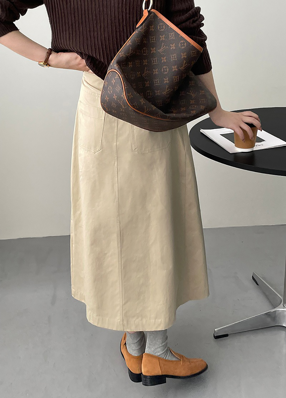 設計感壓褶A字裙,evaviva,8C-UR7407,設計感壓褶A字裙,周新品優惠,NEWARRIVAL