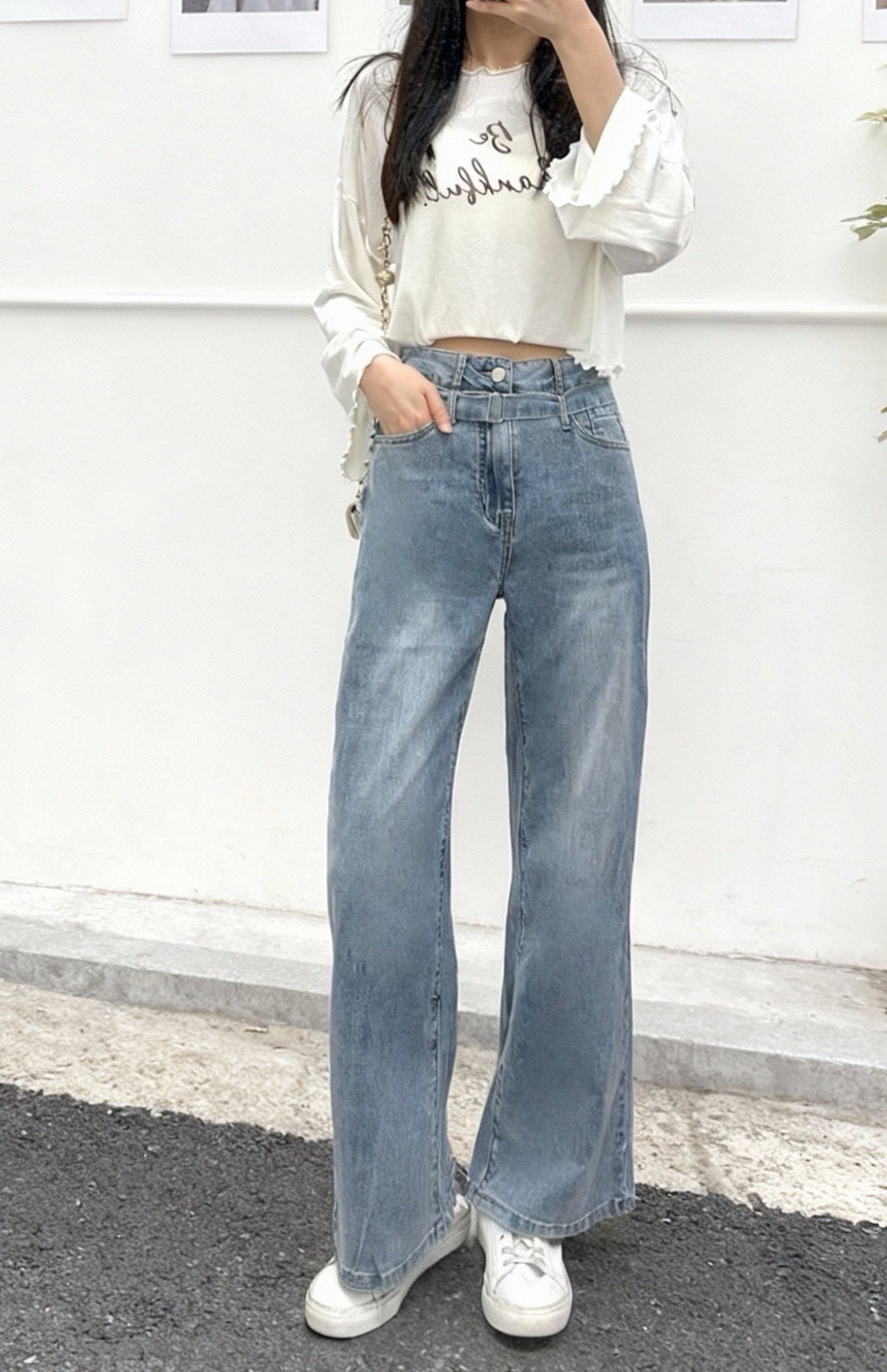 可拆式腰帶設計牛仔褲,evaviva,99-BF7400,可拆式腰帶設計牛仔褲,領500,999免運