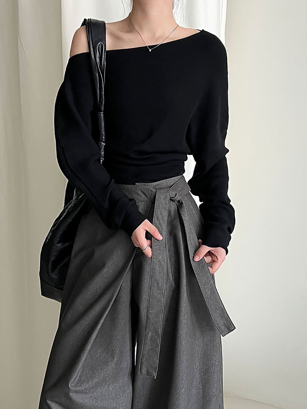 斜肩收腰修身針織上衣,evaviva,U2-ZA09174,斜肩收腰修身針織上衣,周新品優惠,NEWARRIVAL