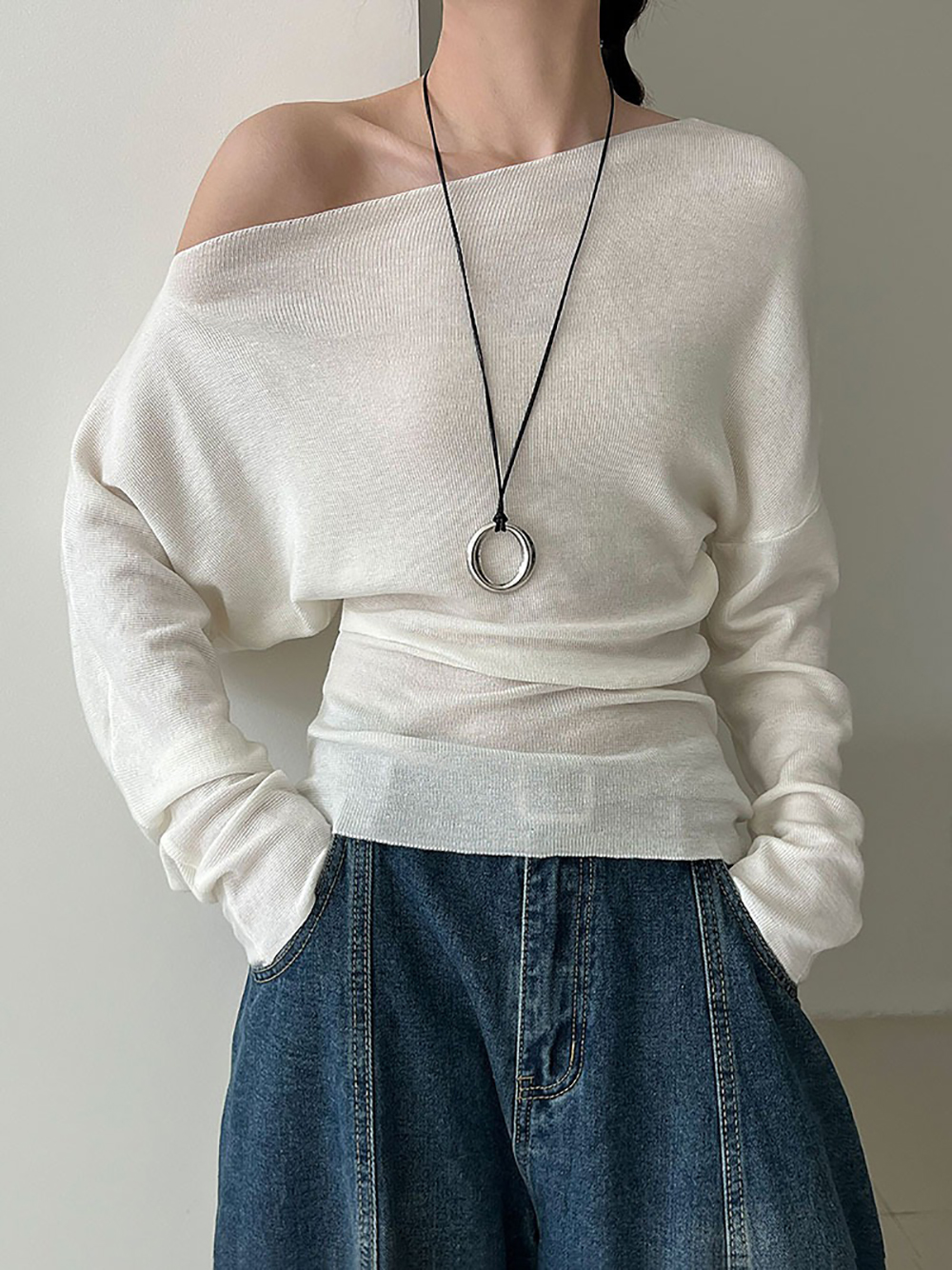 斜肩收腰修身針織上衣,evaviva,U2-ZA09174,斜肩收腰修身針織上衣,周新品優惠,NEWARRIVAL