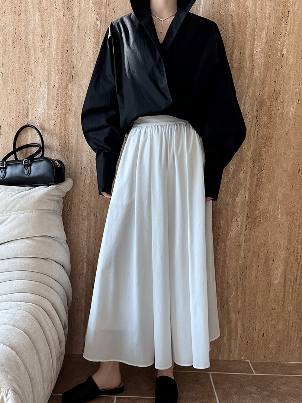 深V立領蝙蝠袖襯衫,evaviva,U2-ZA09175,深V立領蝙蝠袖襯衫,領500,999免運