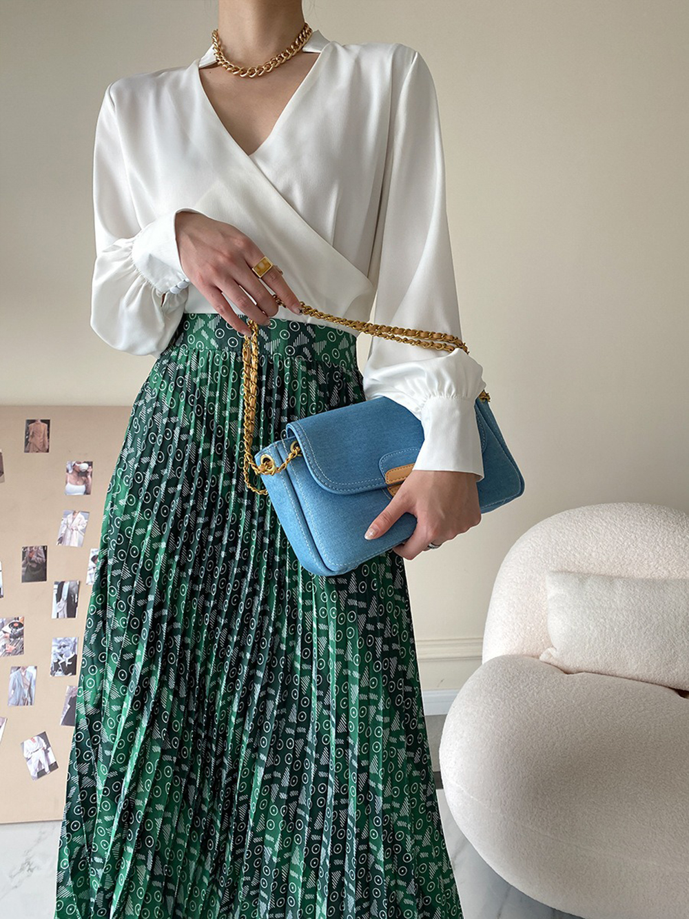 復古小立領緞面襯衫,evaviva,4N-ZA09194,復古小立領緞面襯衫,周新品優惠,NEWARRIVAL