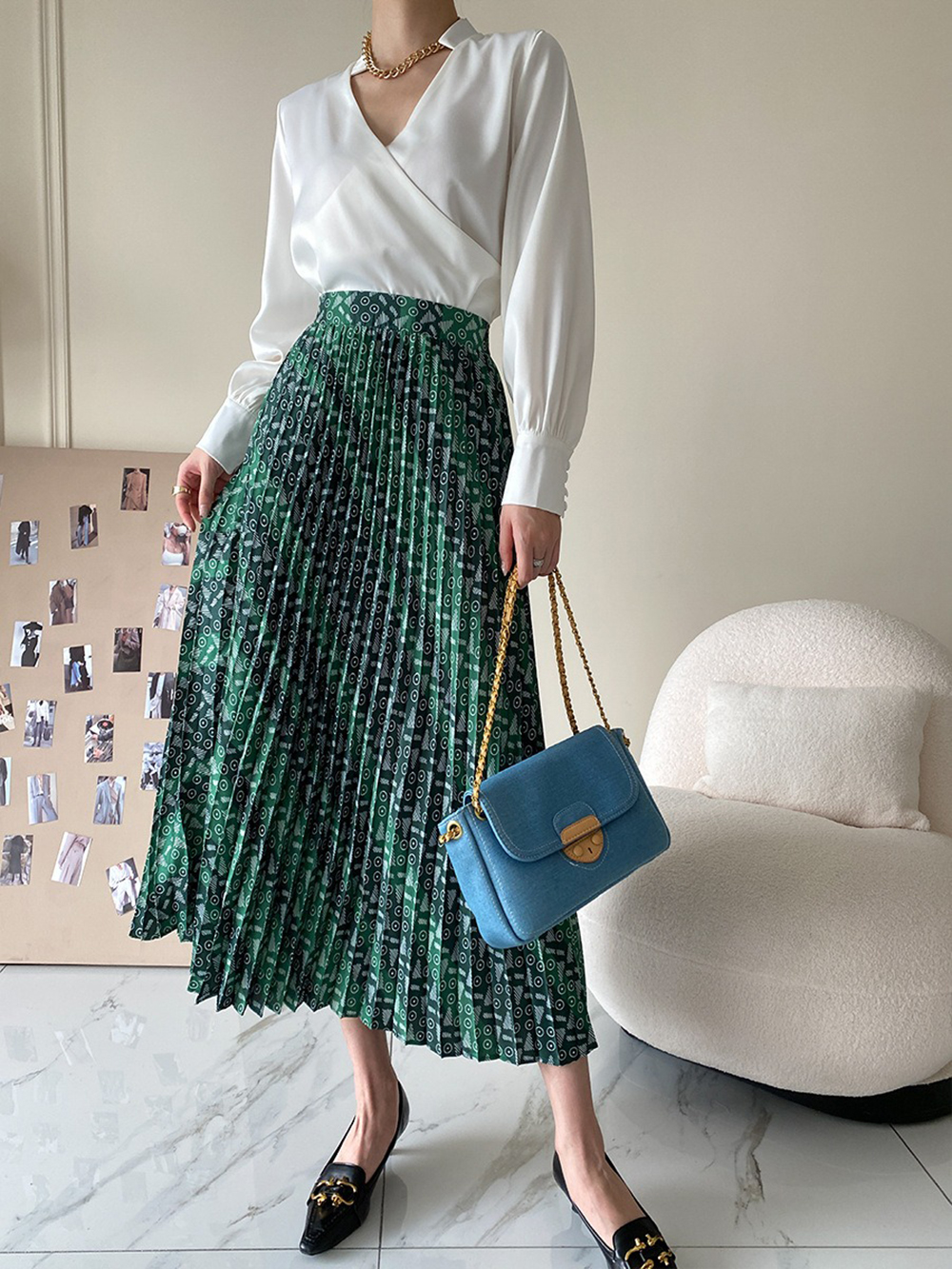 復古小立領緞面襯衫,evaviva,4N-ZA09194,復古小立領緞面襯衫,周新品優惠,NEWARRIVAL