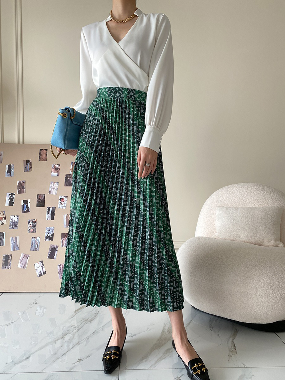 復古小立領緞面襯衫,evaviva,4N-ZA09194,復古小立領緞面襯衫,周新品優惠,NEWARRIVAL