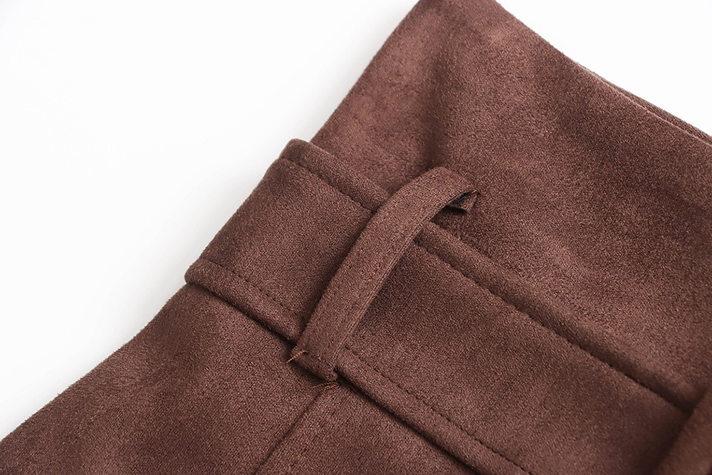 復古麂皮絨腰帶短裙,evaviva,4N-ZC09195,復古麂皮絨腰帶短裙,周新品優惠,NEWARRIVAL