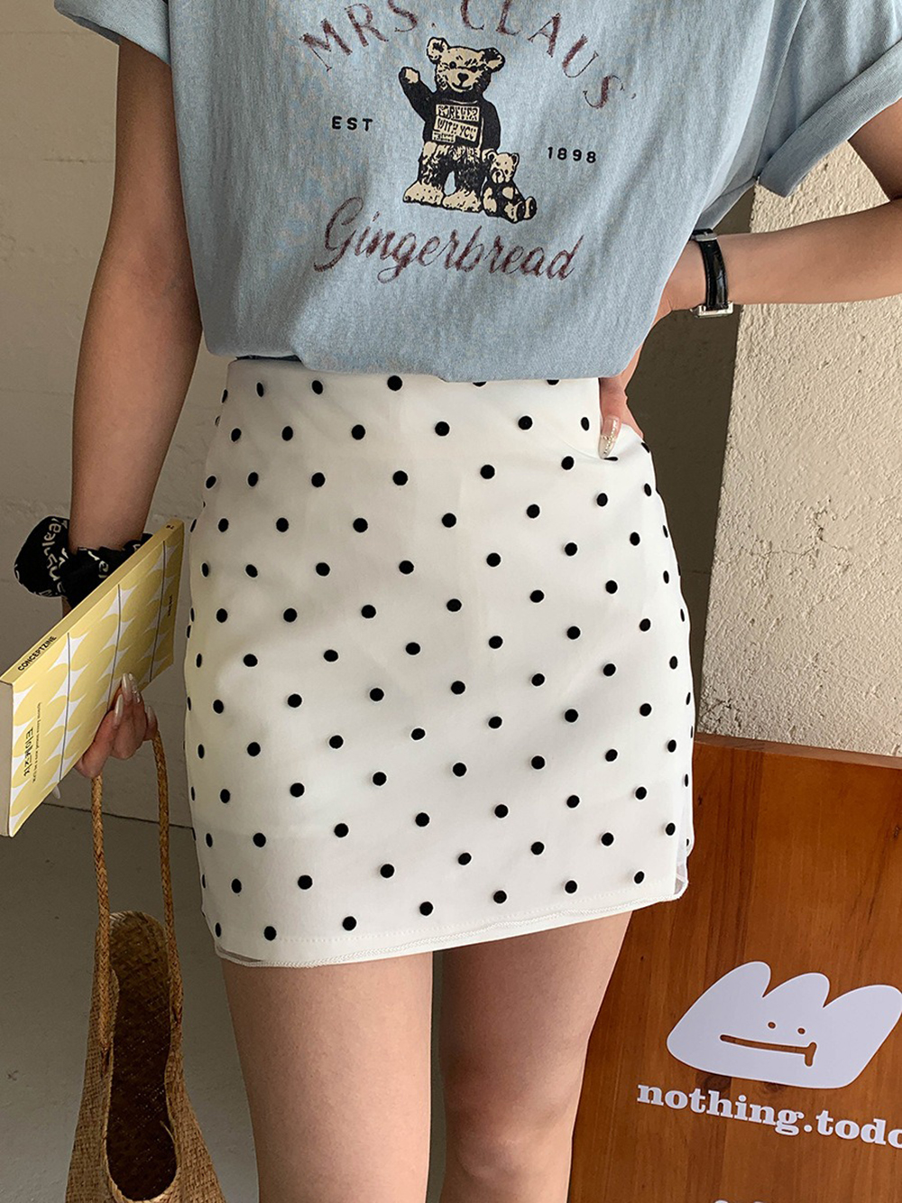 點點網紗拼接短裙,evaviva,8C-GG7422,點點網紗拼接短裙,周新品優惠,NEWARRIVAL