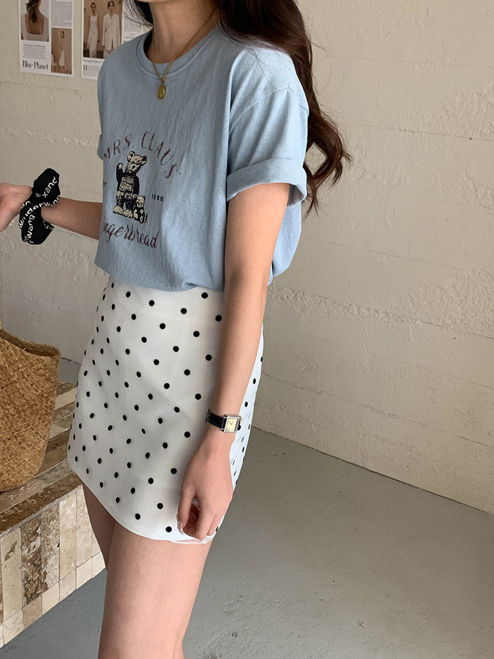 點點網紗拼接短裙,evaviva,8C-GG7422,點點網紗拼接短裙,周新品優惠,NEWARRIVAL