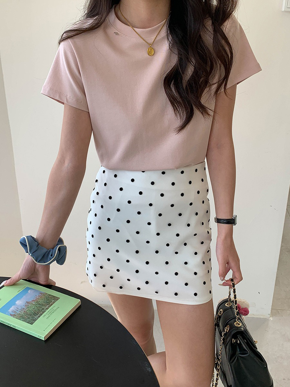 點點網紗拼接短裙,evaviva,8C-GG7422,點點網紗拼接短裙,周新品優惠,NEWARRIVAL