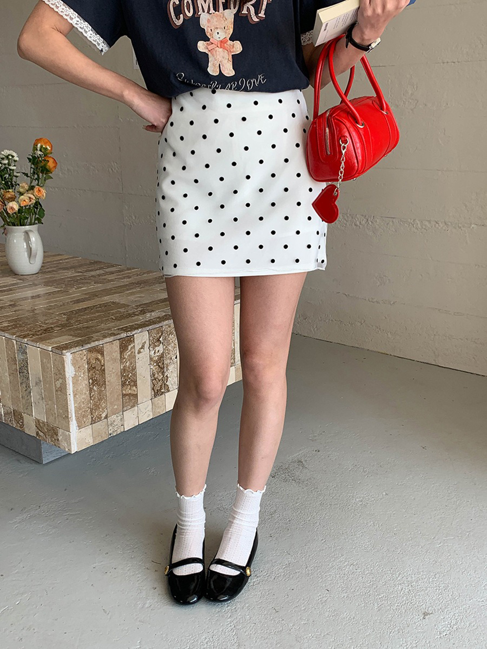 點點網紗拼接短裙,evaviva,8C-GG7422,點點網紗拼接短裙,周新品優惠,NEWARRIVAL