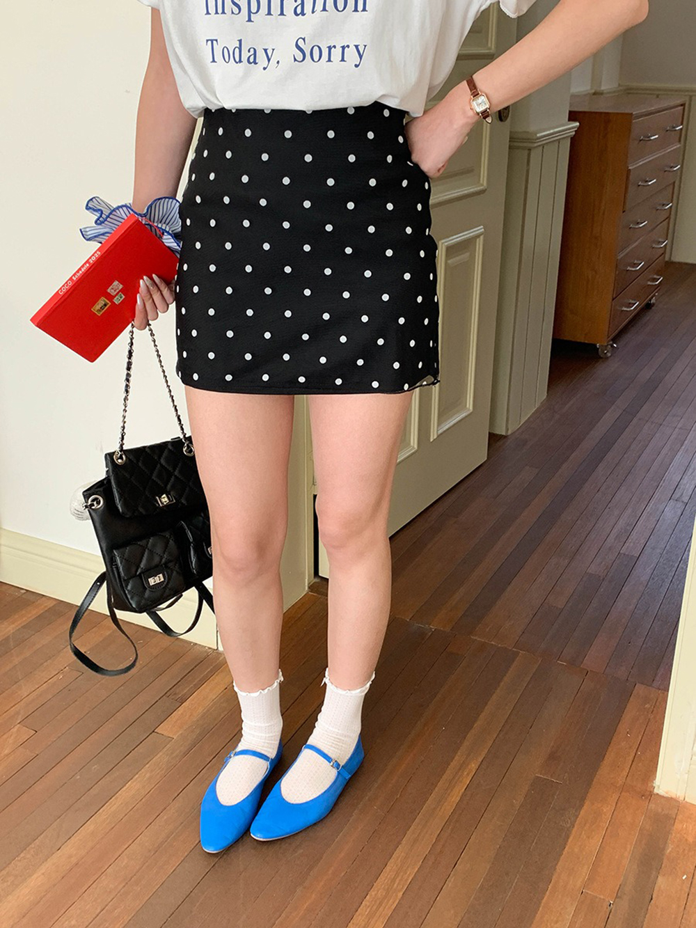 點點網紗拼接短裙,evaviva,8C-GG7422,點點網紗拼接短裙,周新品優惠,NEWARRIVAL