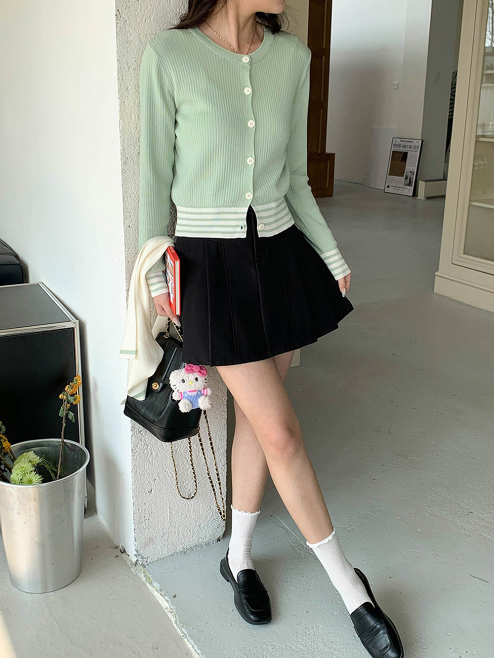 學院風披肩針織上衣,evaviva,8C-GG7425,學院風披肩針織上衣,領500,999免運