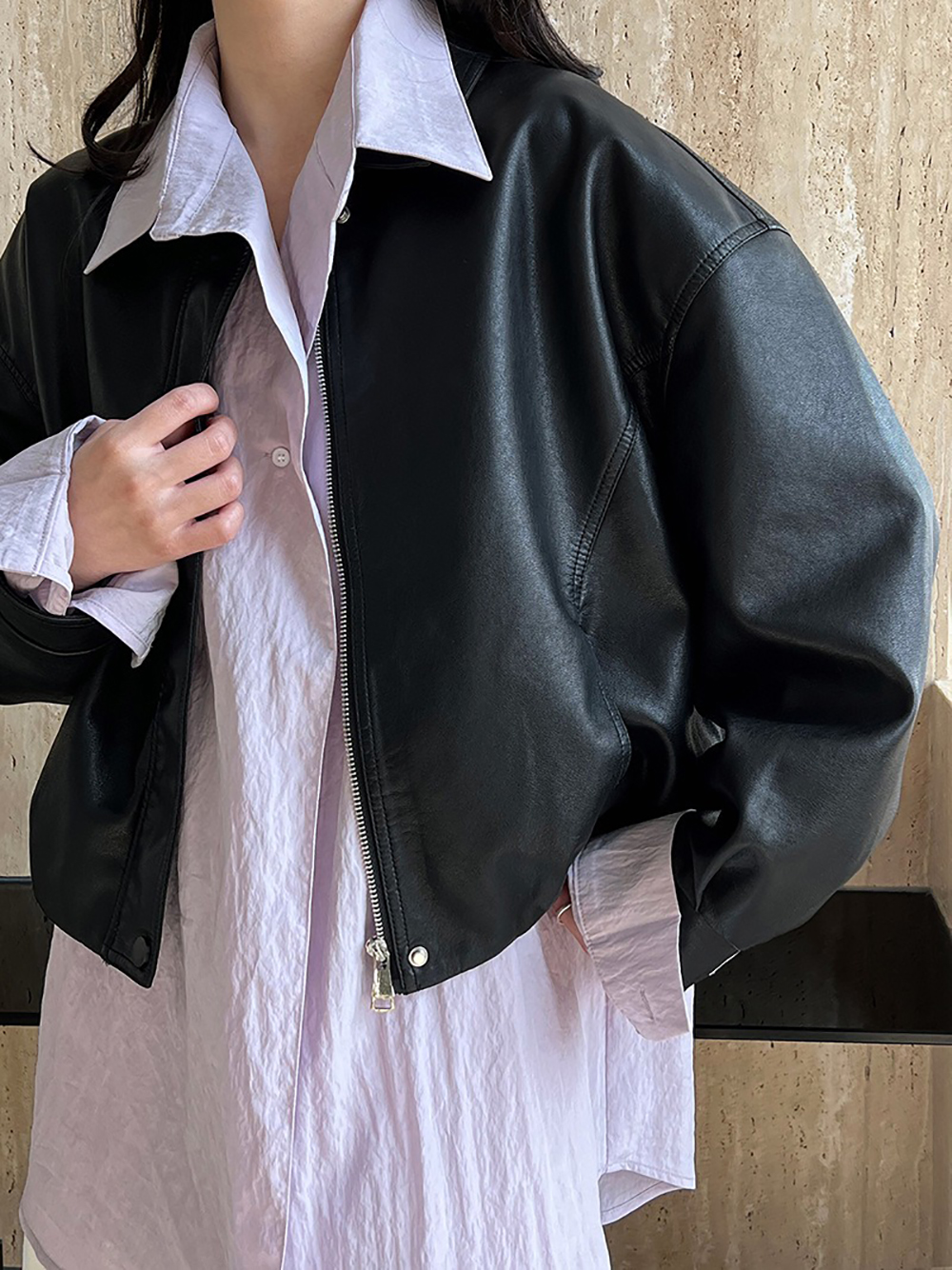 微皺肌理設計天絲襯衫,evaviva,U2-ZA09178,微皺肌理設計天絲襯衫,領500,999免運