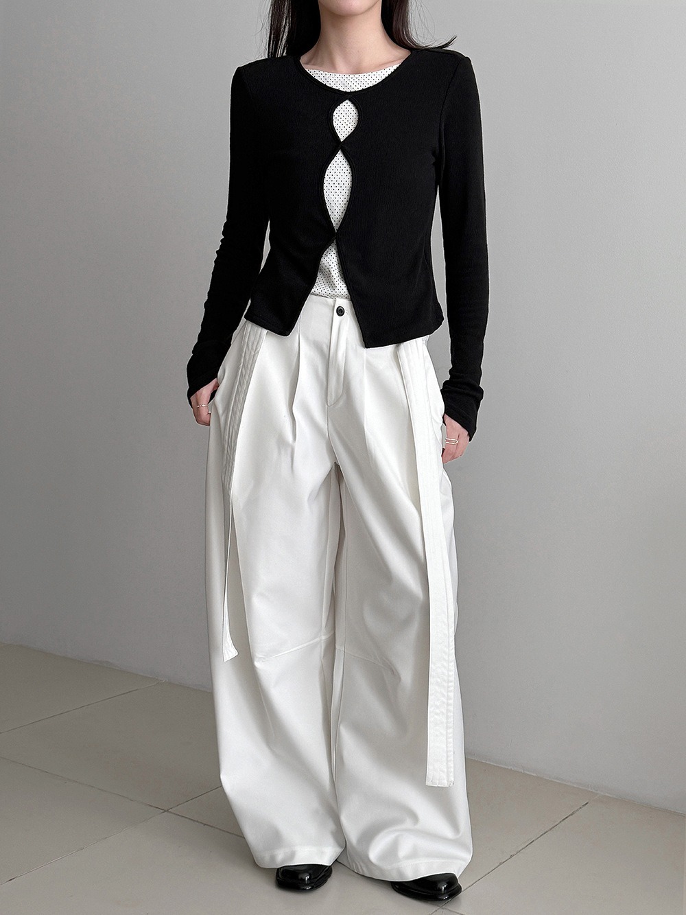 假兩件鏤空點點上衣,evaviva,U2-ZA09185,假兩件鏤空點點上衣,周新品優惠,NEWARRIVAL