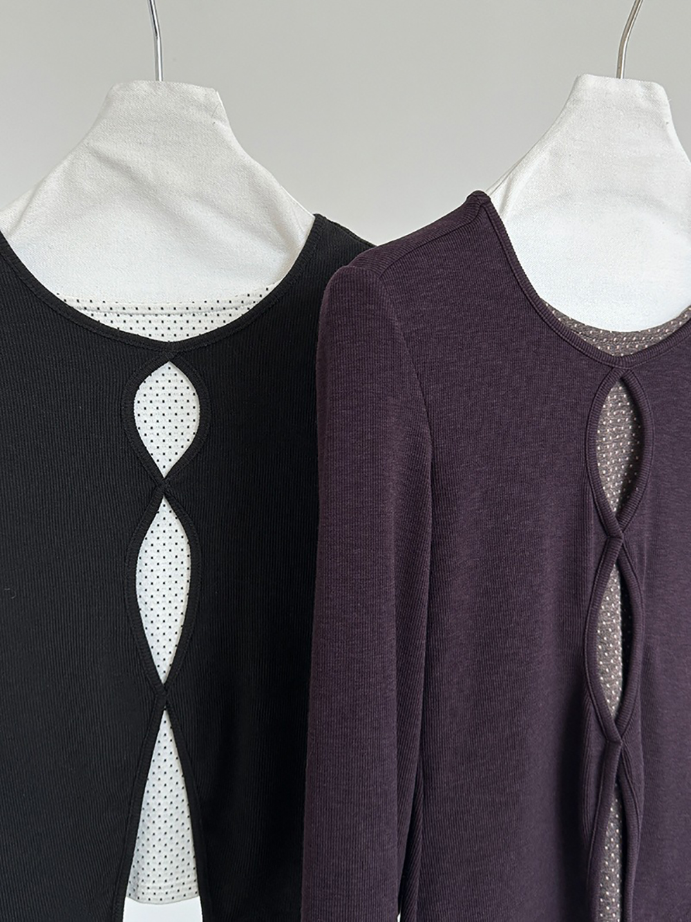 假兩件鏤空點點上衣,evaviva,U2-ZA09185,假兩件鏤空點點上衣,周新品優惠,NEWARRIVAL