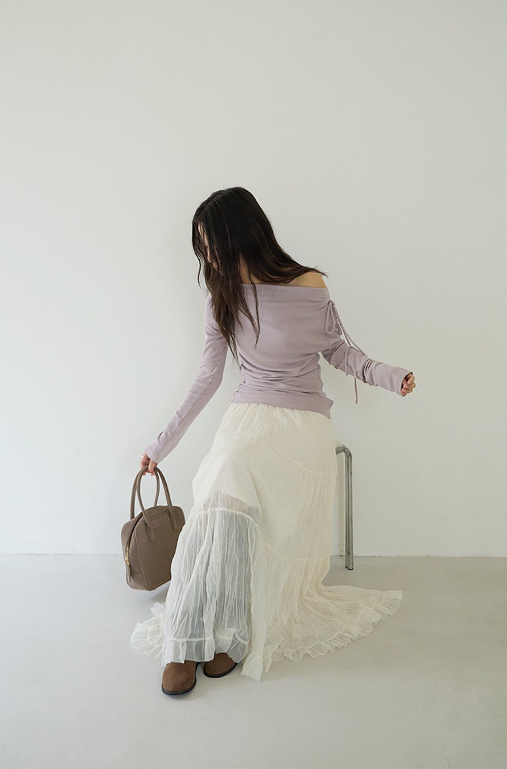 一字領側綁帶修身上衣,evaviva,XR-ZA09190,一字領側綁帶修身上衣,周新品優惠,NEWARRIVAL