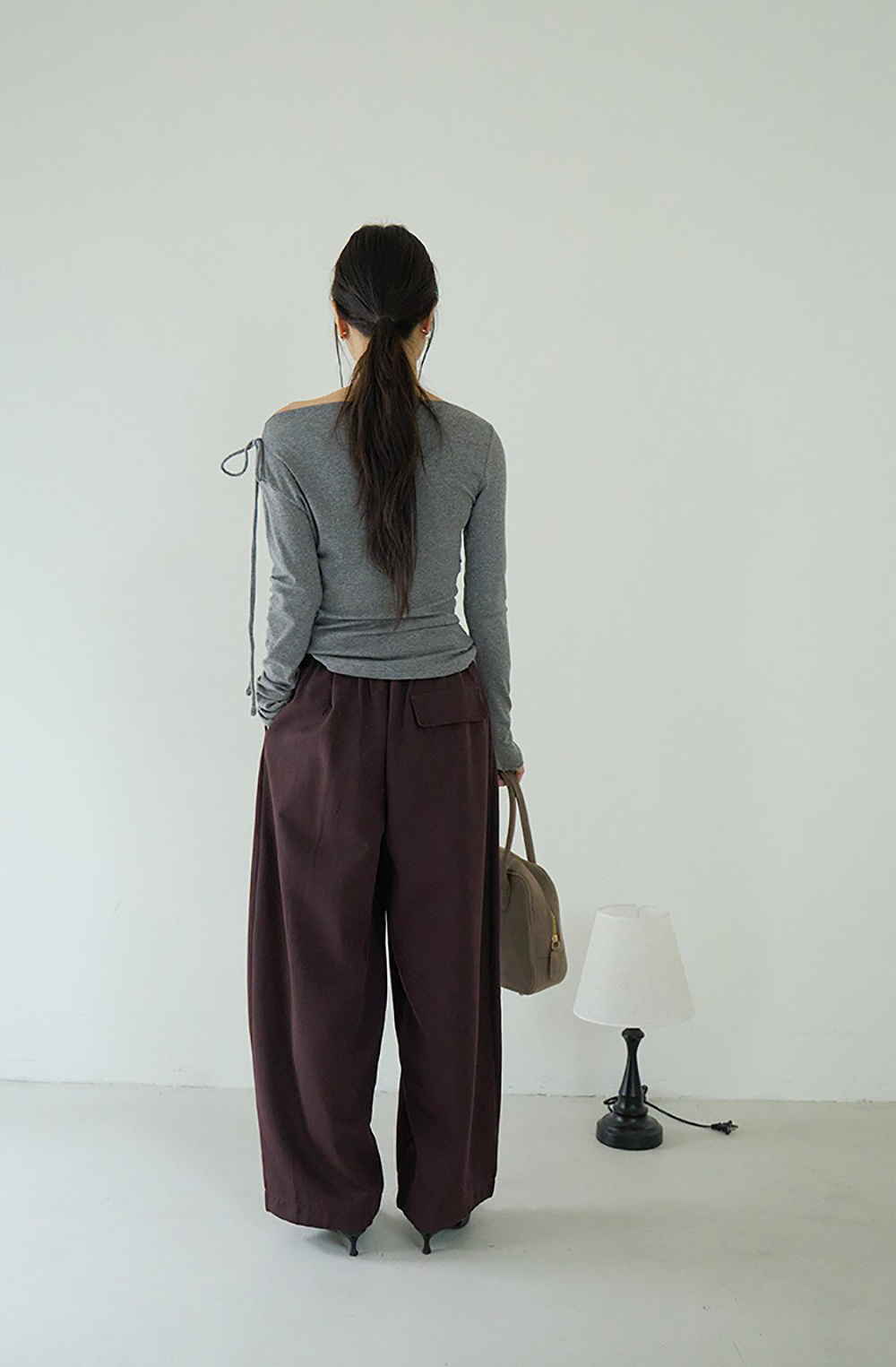 一字領側綁帶修身上衣,evaviva,XR-ZA09190,一字領側綁帶修身上衣,周新品優惠,NEWARRIVAL