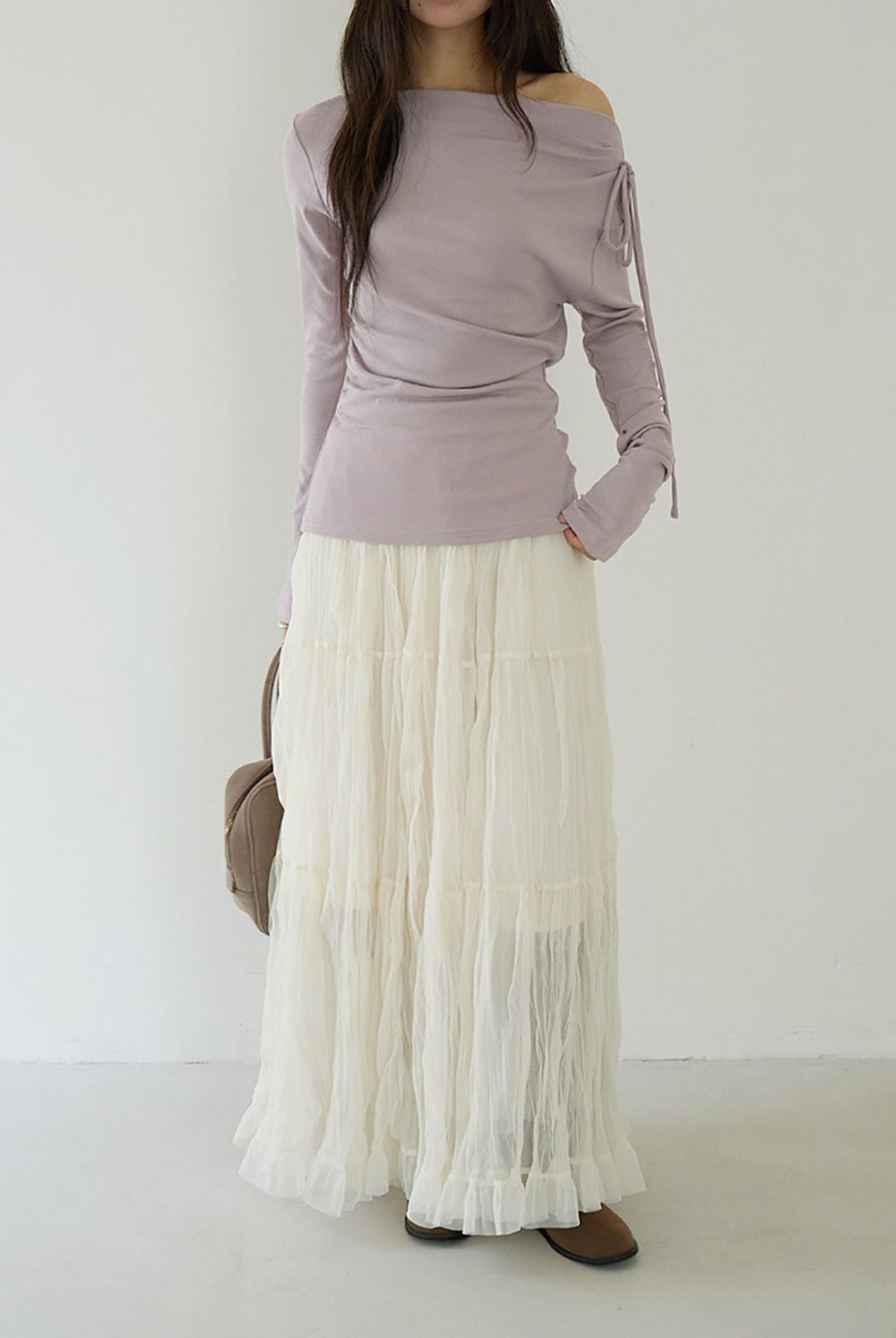 一字領側綁帶修身上衣,evaviva,XR-ZA09190,一字領側綁帶修身上衣,周新品優惠,NEWARRIVAL