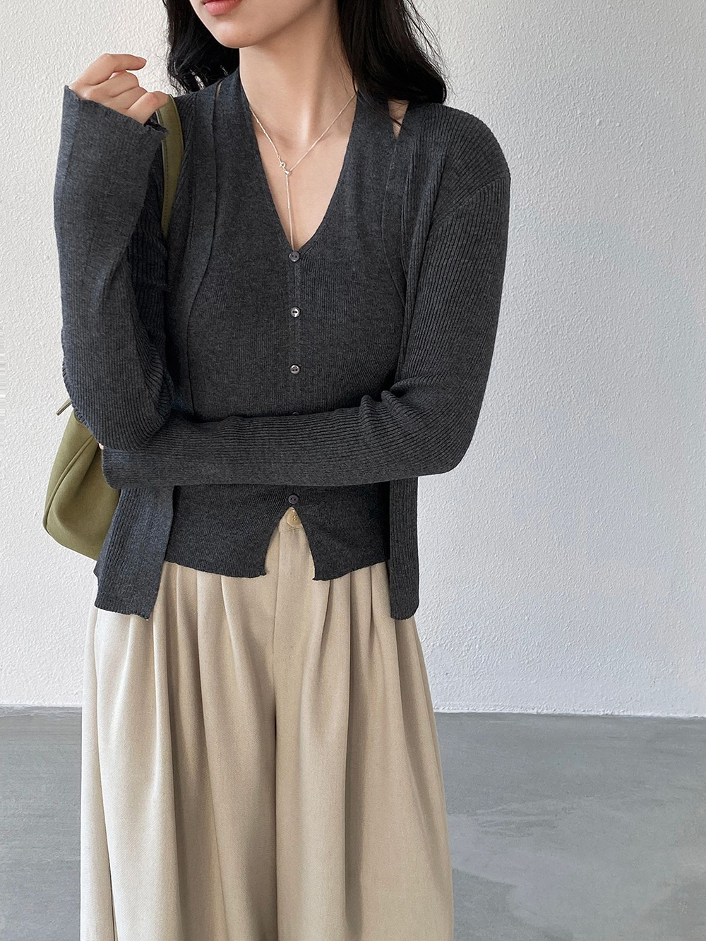 掛脖針織兩件式上衣,evaviva,8C-GZ7440,掛脖針織兩件式上衣,周新品優惠,NEWARRIVAL