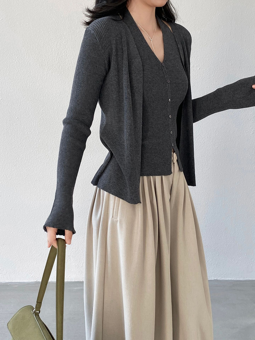 掛脖針織兩件式上衣,evaviva,8C-GZ7440,掛脖針織兩件式上衣,周新品優惠,NEWARRIVAL