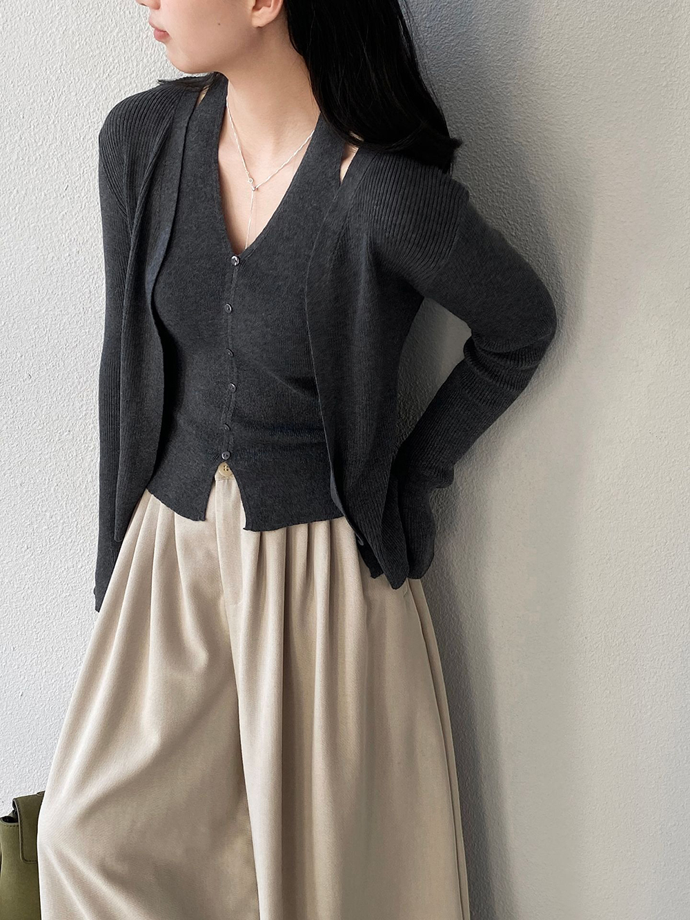 掛脖針織兩件式上衣,evaviva,8C-GZ7440,掛脖針織兩件式上衣,周新品優惠,NEWARRIVAL