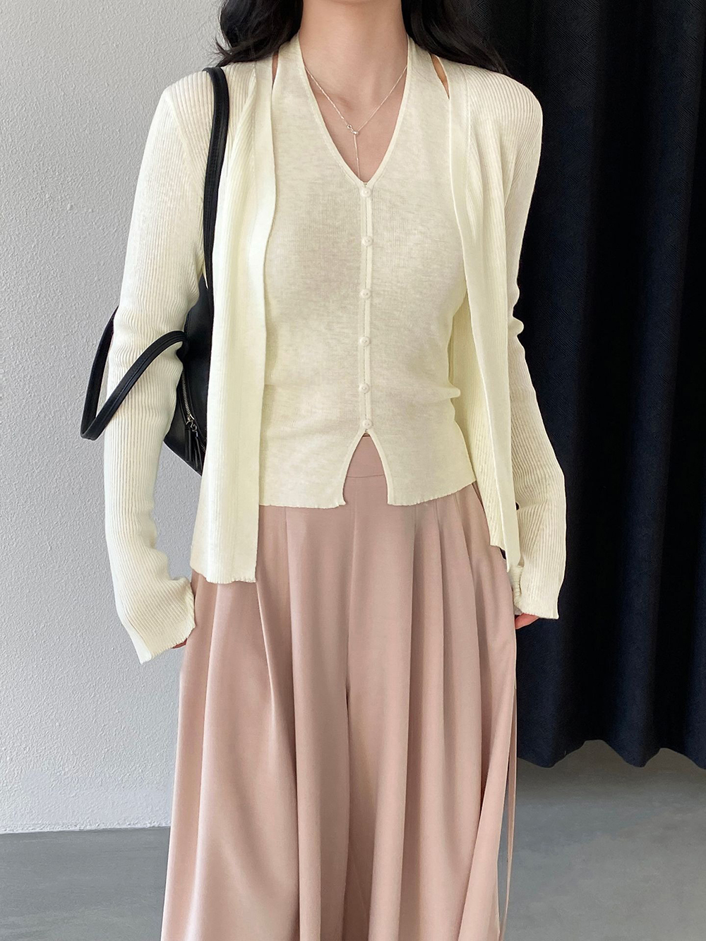 掛脖針織兩件式上衣,evaviva,8C-GZ7440,掛脖針織兩件式上衣,周新品優惠,NEWARRIVAL