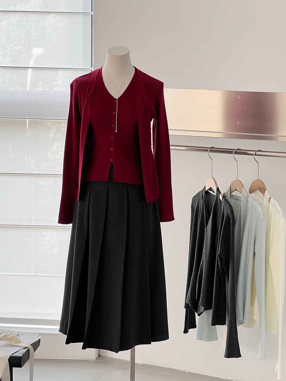 掛脖針織兩件式上衣,evaviva,8C-GZ7440,掛脖針織兩件式上衣,周新品優惠,NEWARRIVAL