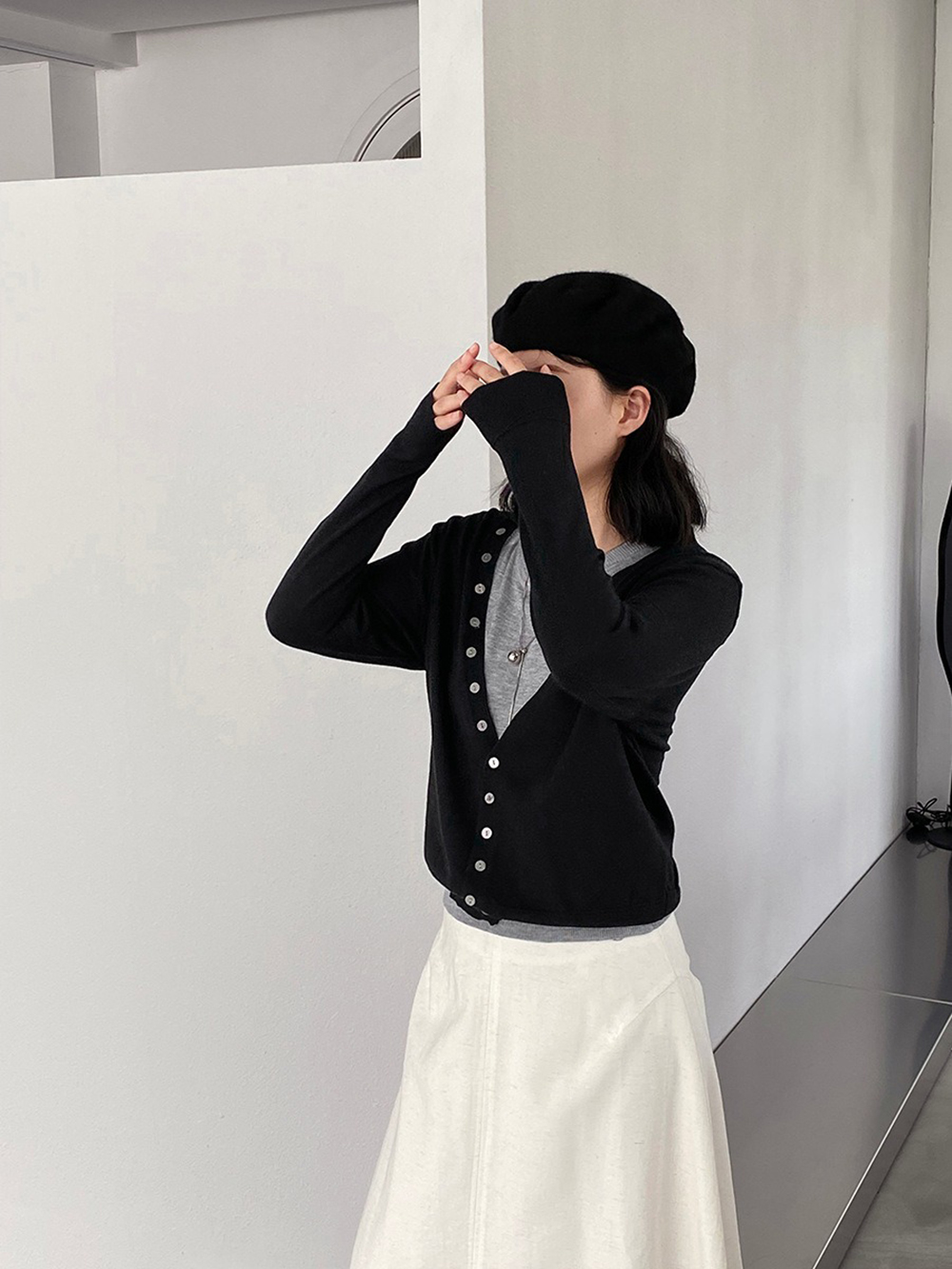 撞色兩件式針織上衣,evaviva,8C-GZ7442,撞色兩件式針織上衣,周新品優惠,NEWARRIVAL