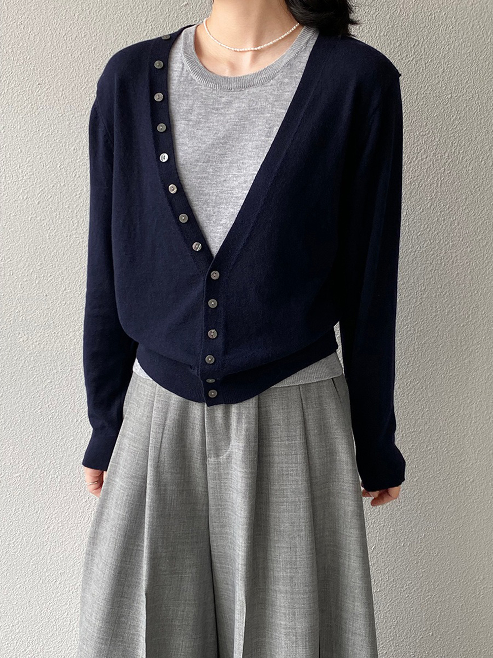 撞色兩件式針織上衣,evaviva,8C-GZ7442,撞色兩件式針織上衣,周新品優惠,NEWARRIVAL