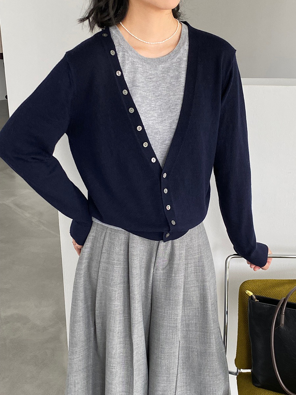 撞色兩件式針織上衣,evaviva,8C-GZ7442,撞色兩件式針織上衣,周新品優惠,NEWARRIVAL