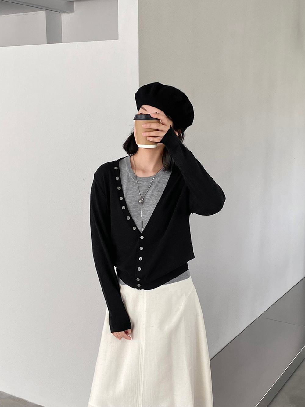 撞色兩件式針織上衣,evaviva,8C-GZ7442,撞色兩件式針織上衣,周新品優惠,NEWARRIVAL