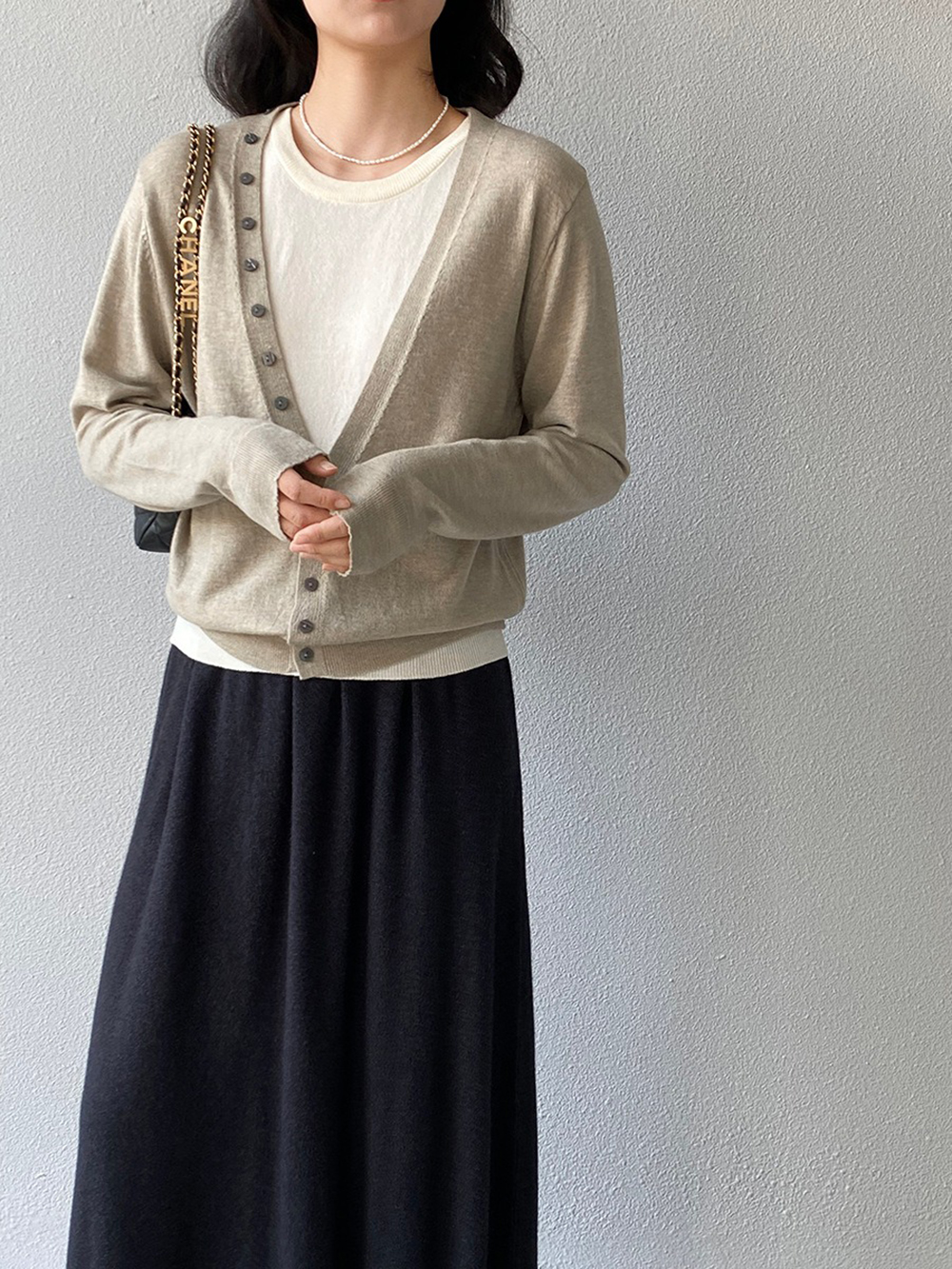 撞色兩件式針織上衣,evaviva,8C-GZ7442,撞色兩件式針織上衣,周新品優惠,NEWARRIVAL