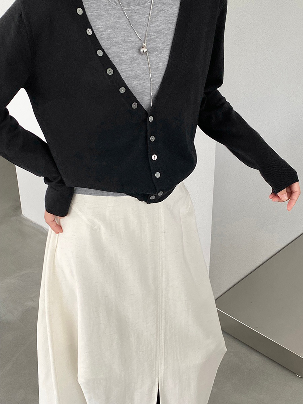 撞色兩件式針織上衣,evaviva,8C-GZ7442,撞色兩件式針織上衣,周新品優惠,NEWARRIVAL