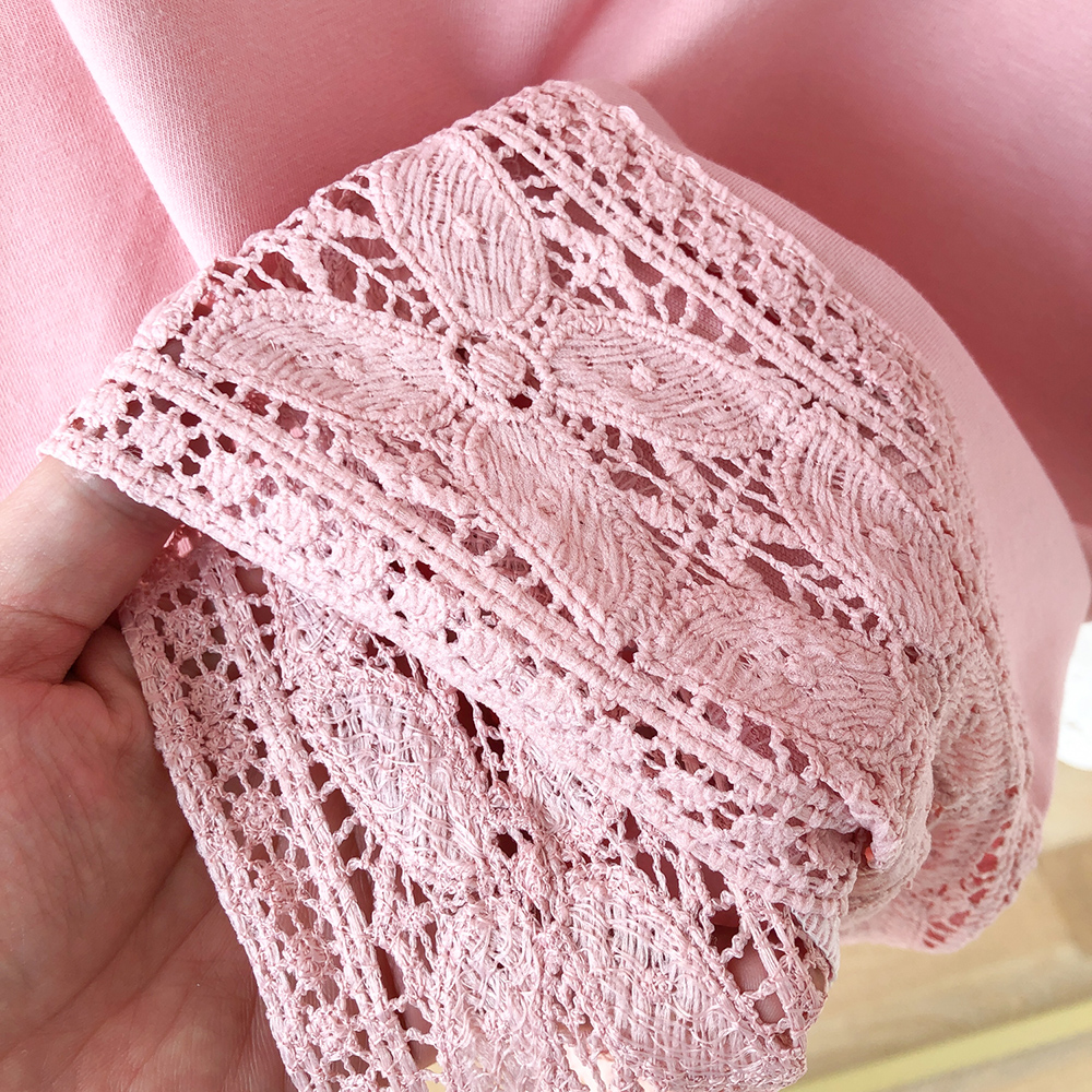 鏤空蕾絲五分袖上衣,evaviva,8C-MV7437,鏤空蕾絲五分袖上衣,領500,999免運