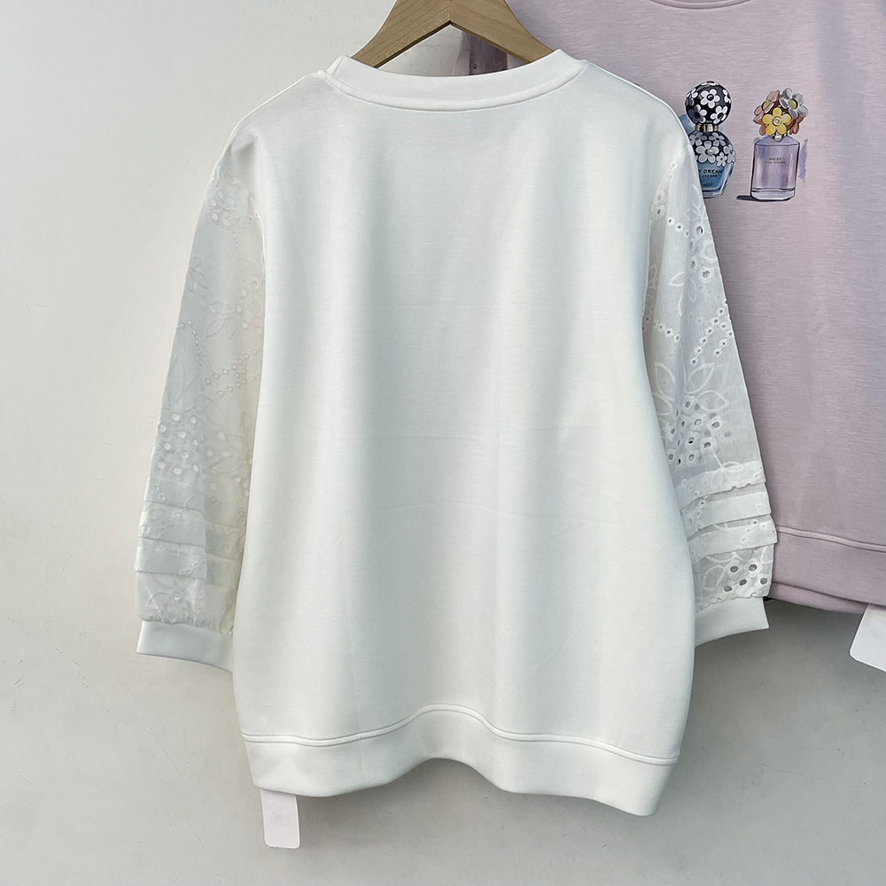 香水印花鏤空刺繡上衣,evaviva,99-AL7429,香水印花鏤空刺繡上衣,領500,999免運