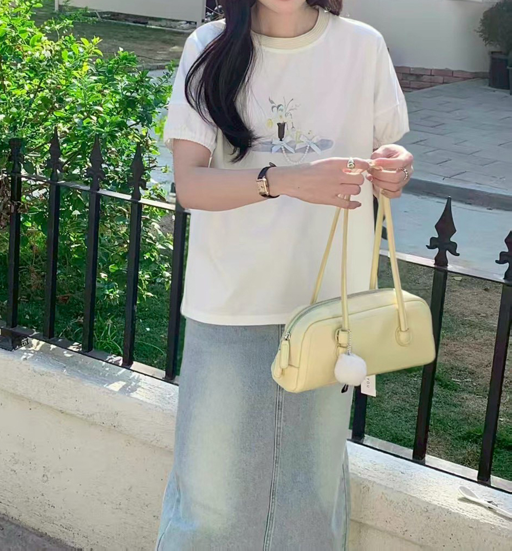 手繪感花卉珍珠鍊上衣,evaviva,99-AL7446,手繪感花卉珍珠鍊上衣,領500,999免運