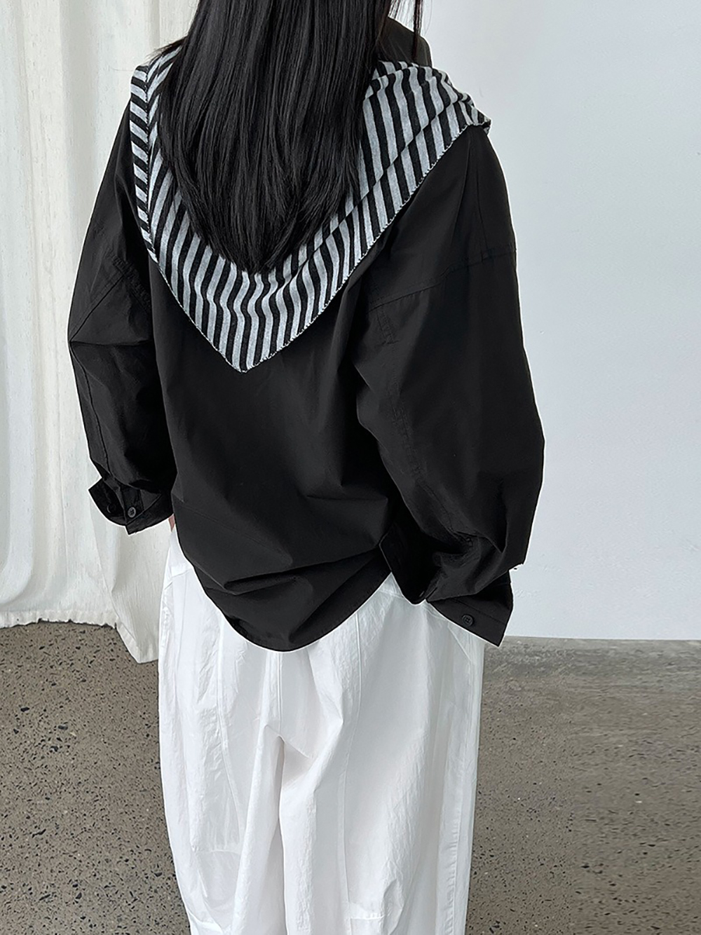 簡約風綁帶收腰款襯衫,evaviva,U2-ZA09198,簡約風綁帶收腰款襯衫,領500,999免運