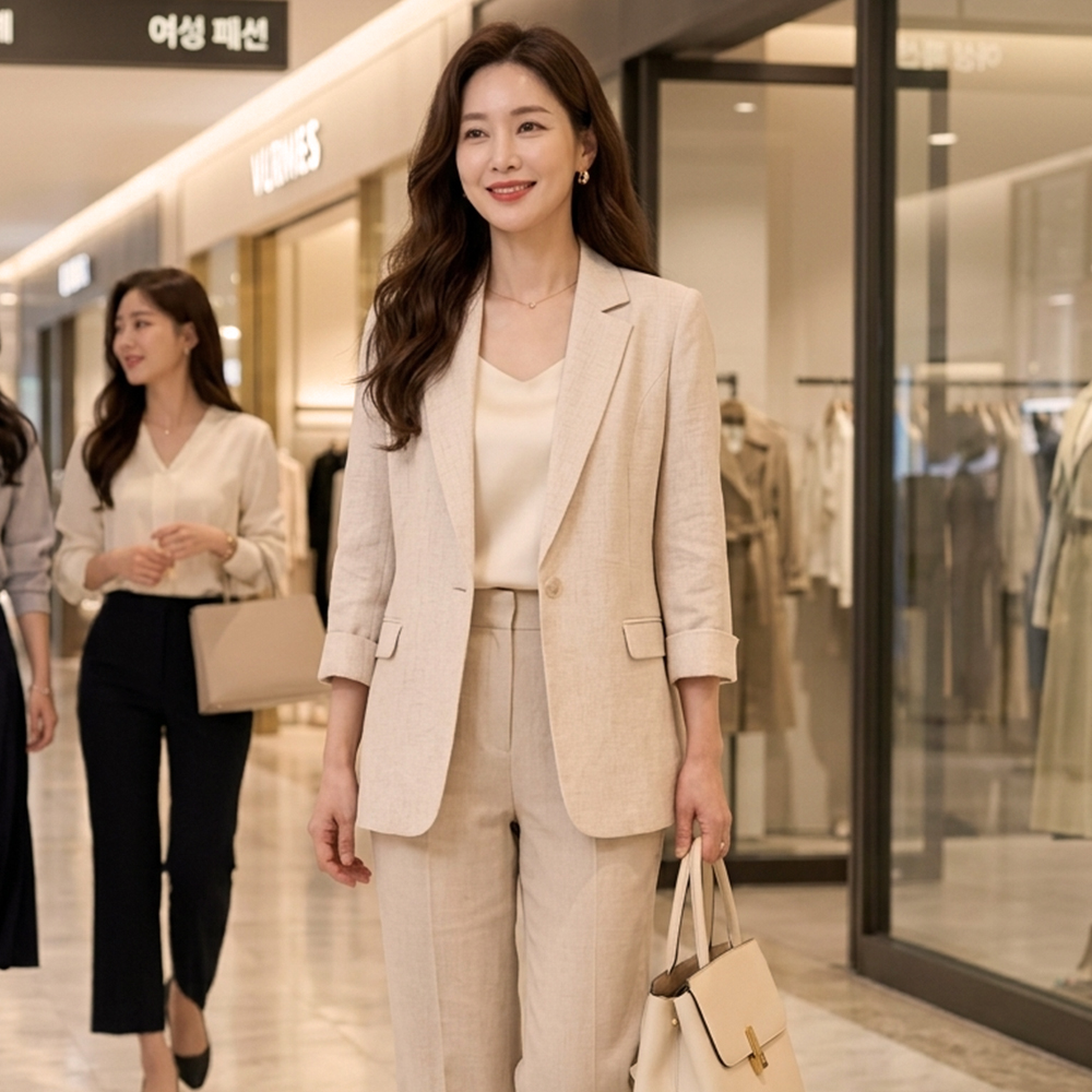 法式優雅感西裝外套