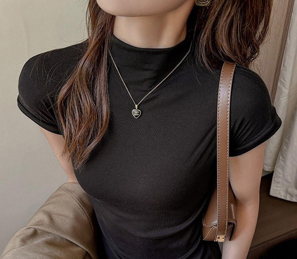 天絲半領修身款上衣,evaviva,8C-GX7485,天絲半領修身款上衣,領500,999免運