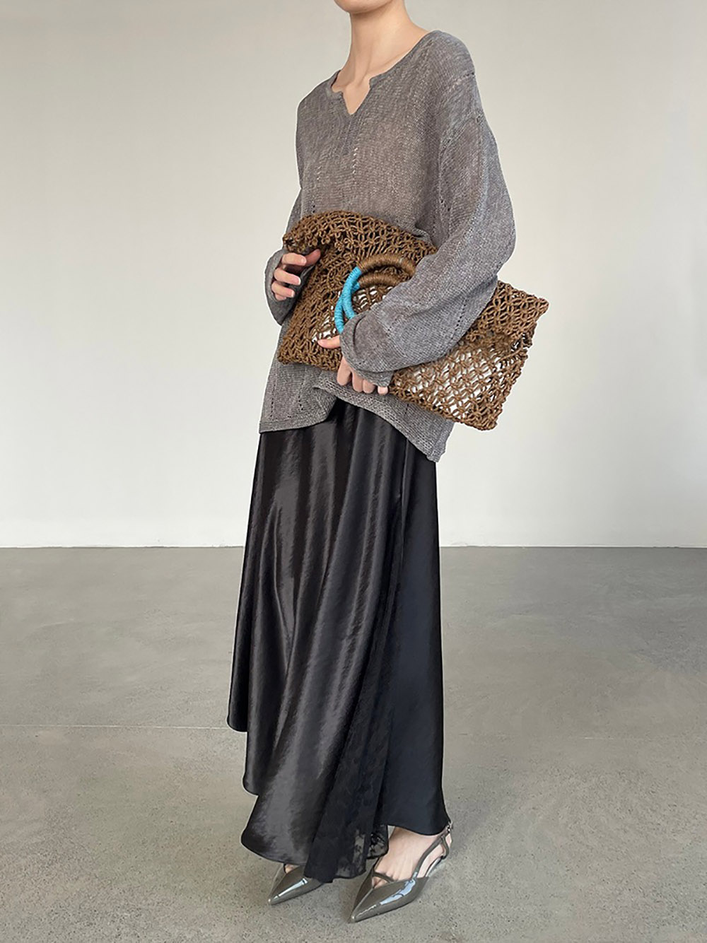 氣質蕾絲拼接緞面長裙,evaviva,8C-UR7482,氣質蕾絲拼接緞面長裙,周新品優惠,NEWARRIVAL