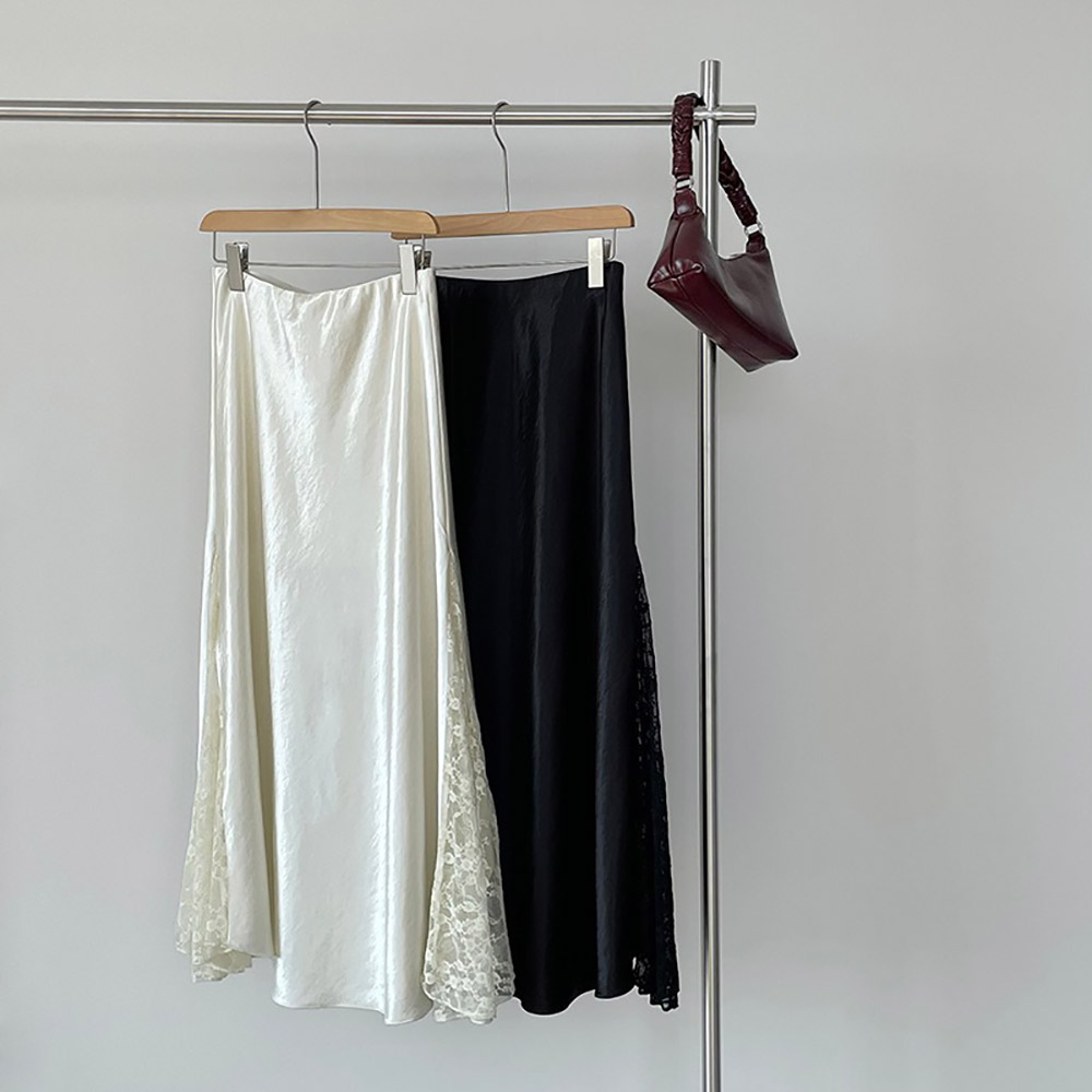 氣質蕾絲拼接緞面長裙,evaviva,8C-UR7482,氣質蕾絲拼接緞面長裙,周新品優惠,NEWARRIVAL