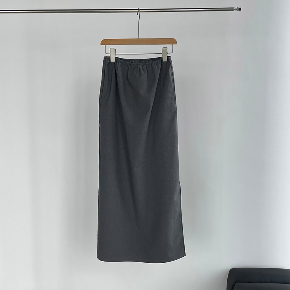 極簡風側開衩直筒長裙,evaviva,8C-UR7492,極簡風側開衩直筒長裙,周新品優惠,NEWARRIVAL