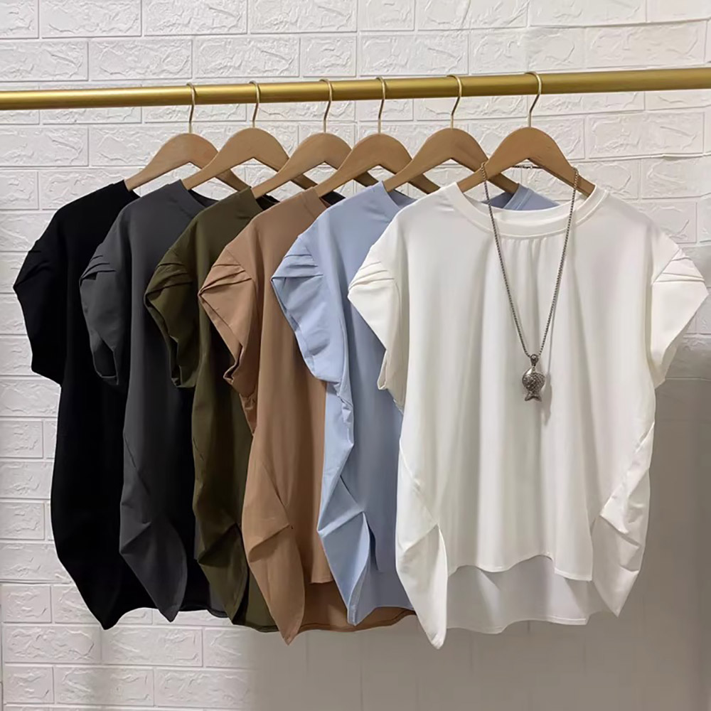 前短後長小開衩上衣,evaviva,8D-OK7060,前短後長小開衩上衣,領500,999免運