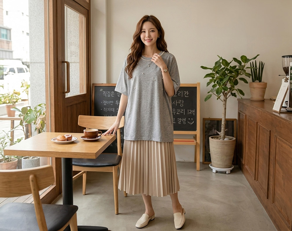 氣質釘珠五分袖上衣,evaviva,99-AV7458,氣質釘珠五分袖上衣,領500,999免運