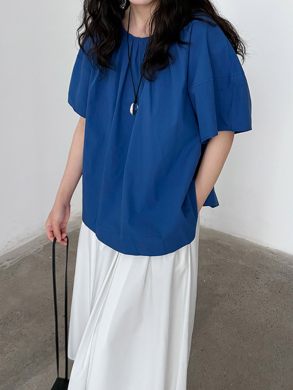 小露背綁帶圓領襯衫,evaviva,U2-ZA09203,小露背綁帶圓領襯衫,領500,999免運