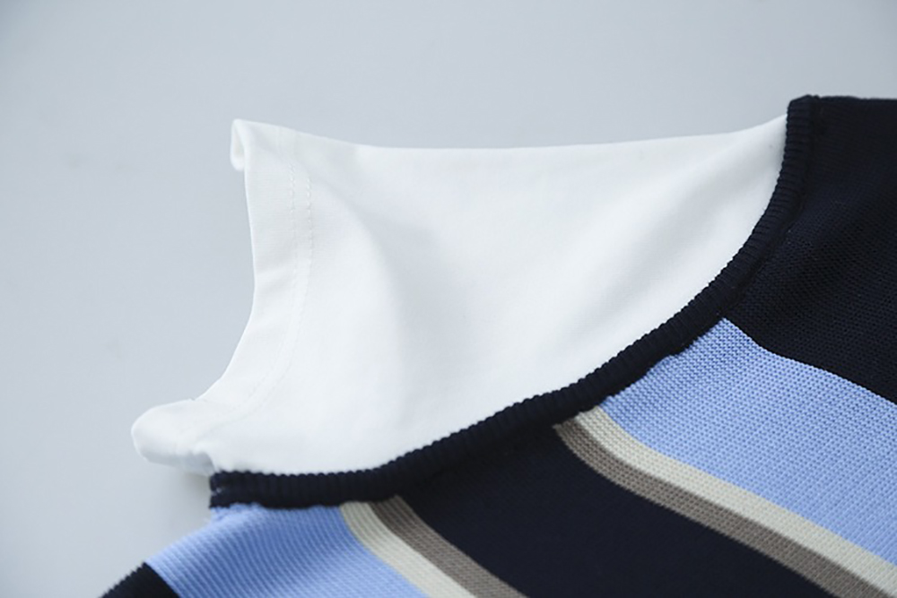 撞色假兩件針織上衣,evaviva,XR-ZA09204,撞色假兩件針織上衣,周新品優惠,NEWARRIVAL