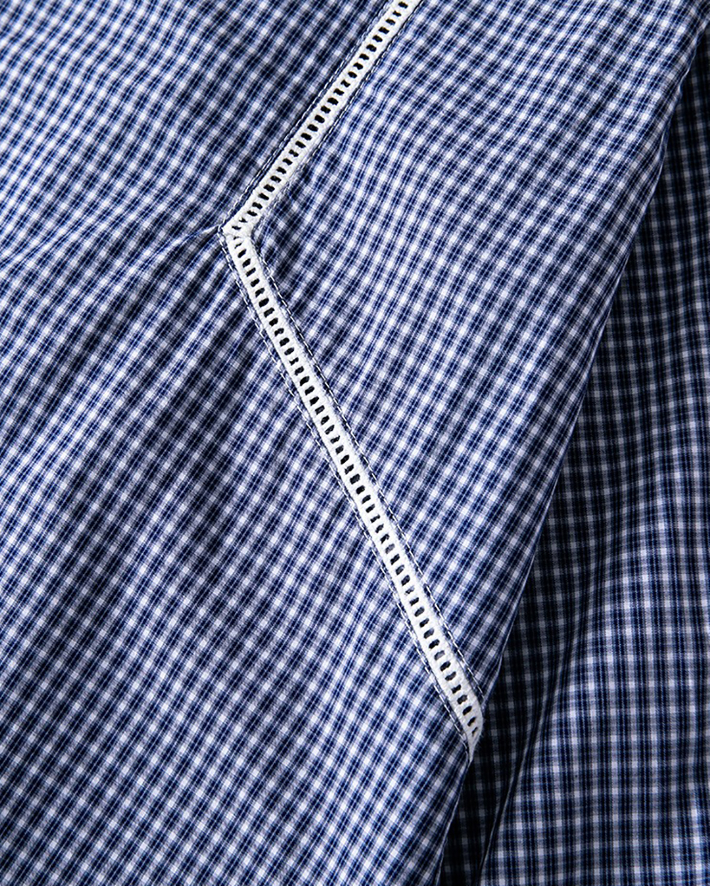 蝴蝶結木耳領格子襯衫,evaviva,8C-HV7538,蝴蝶結木耳領格子襯衫,領500,999免運